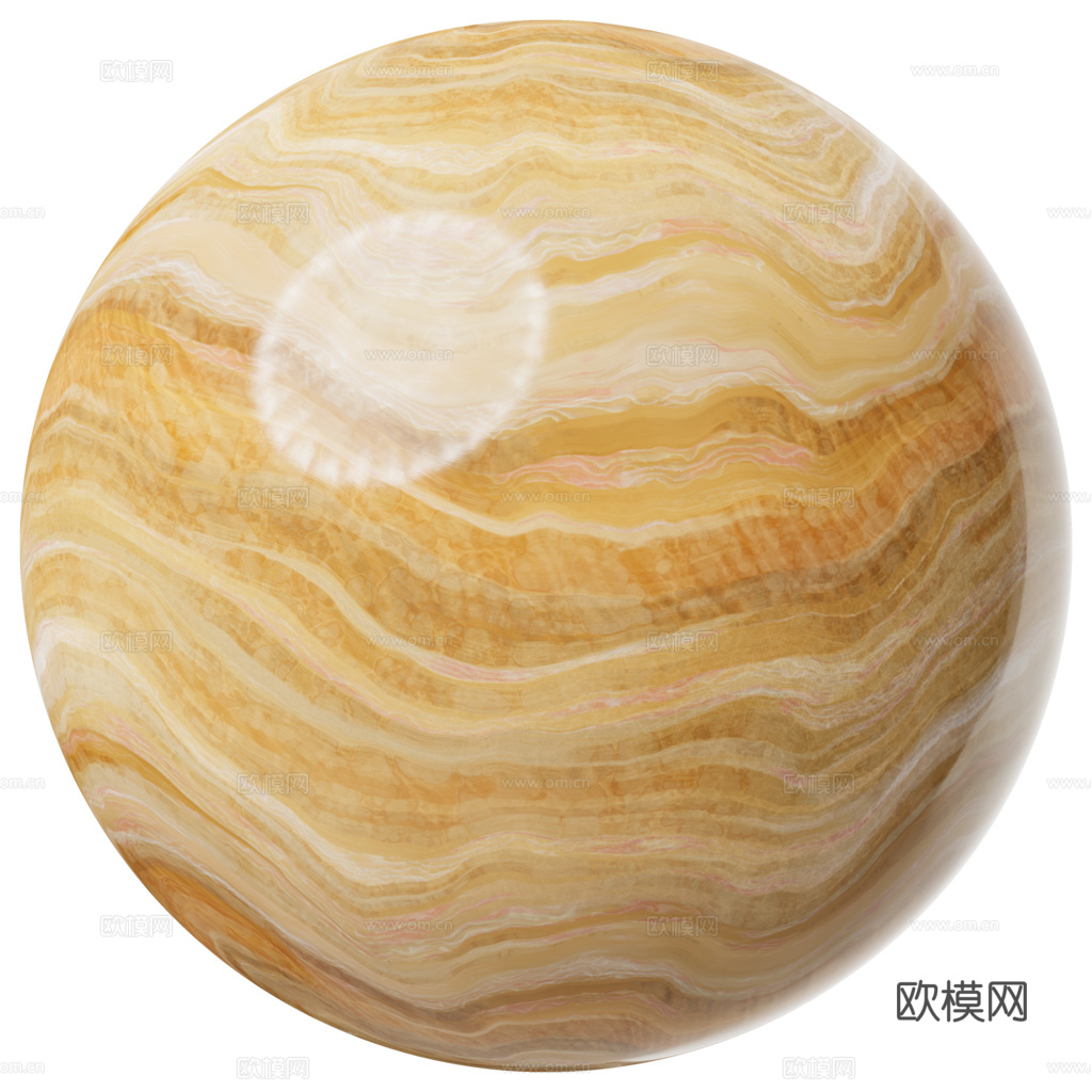无缝大理石 PBR材质贴图 1k