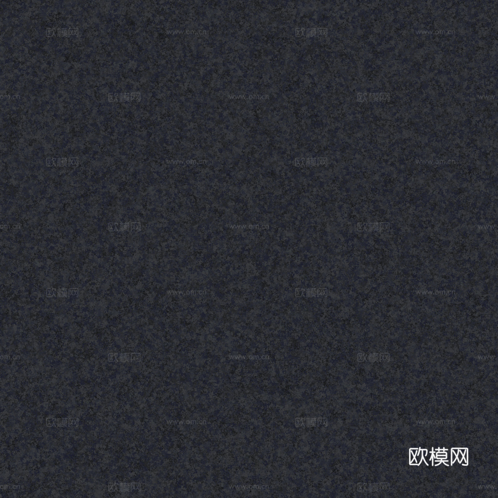 黑色橡胶地面 PBR材质贴图 1k