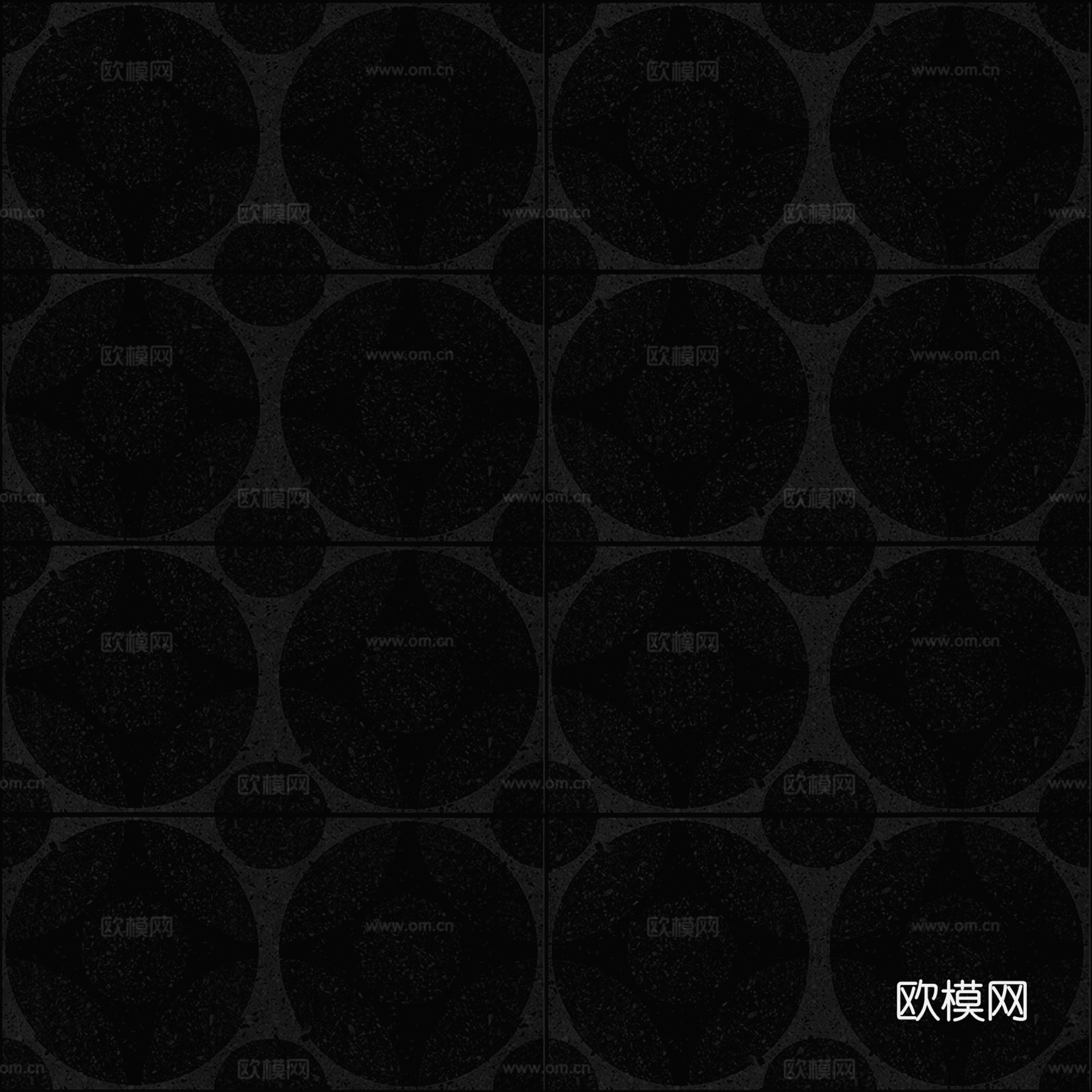 无缝花砖户外砖地砖 PBR材质贴图 2k
