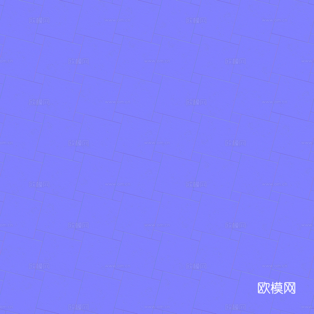 欧式 简欧 法式 无缝黑白拼花瓷砖地砖 PBR材质贴图 1k