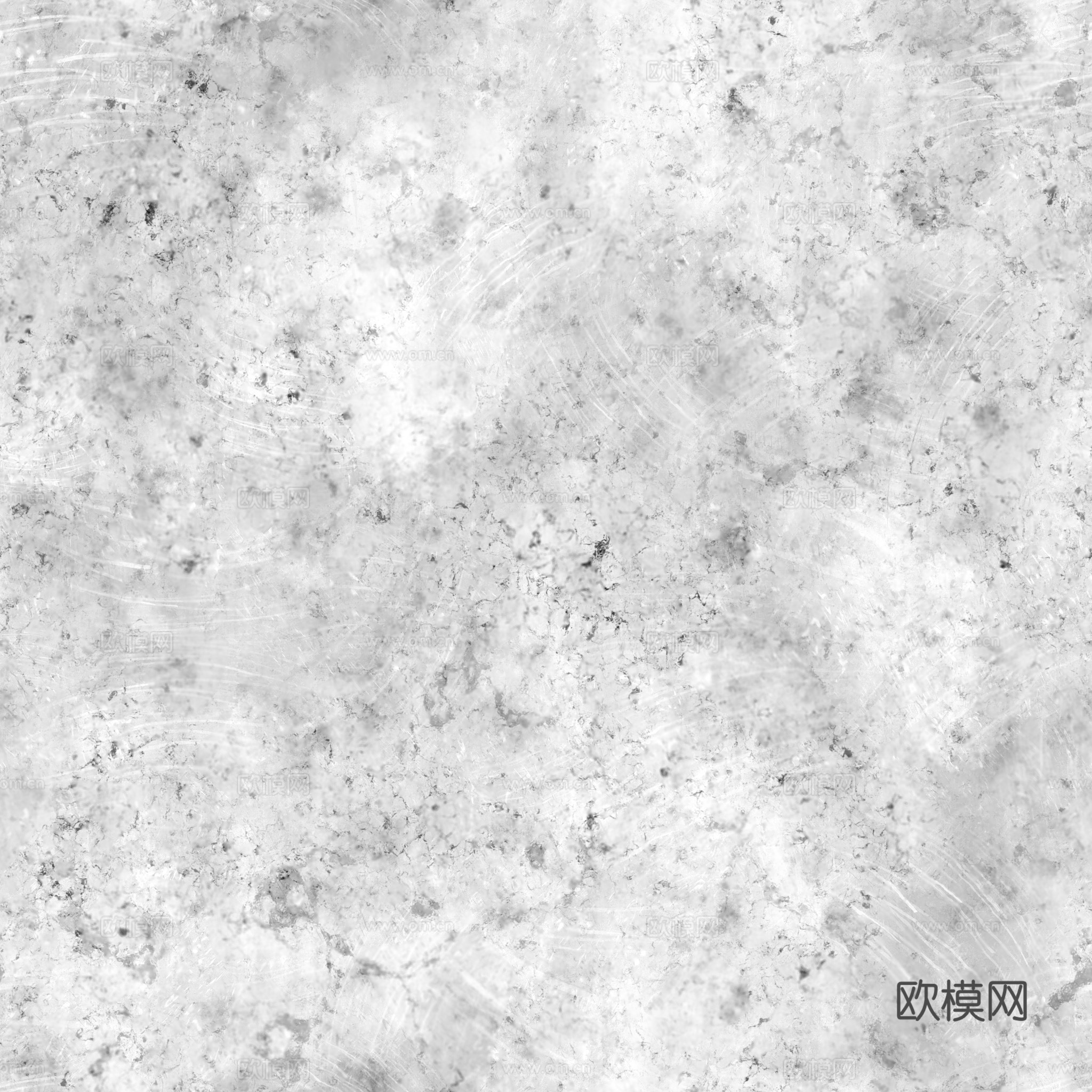 米白色拼色水磨石 PBR材质贴图 2k