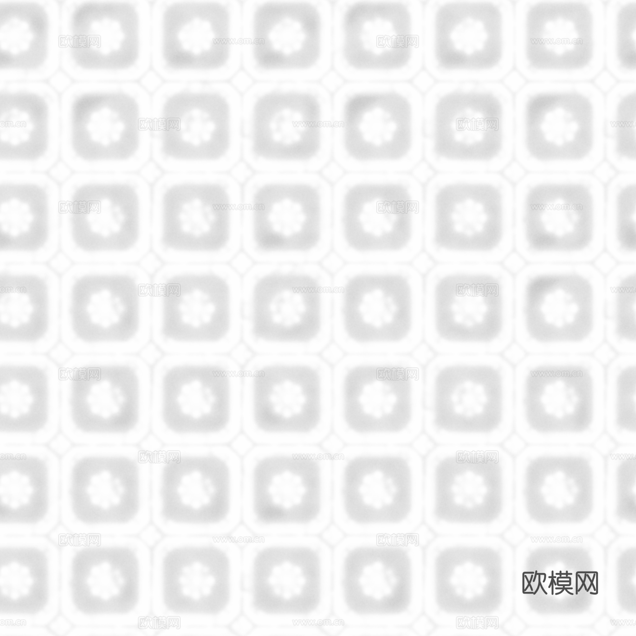 欧式 法式 无缝拼色拼花图案花砖地砖 PBR材质贴图 2k