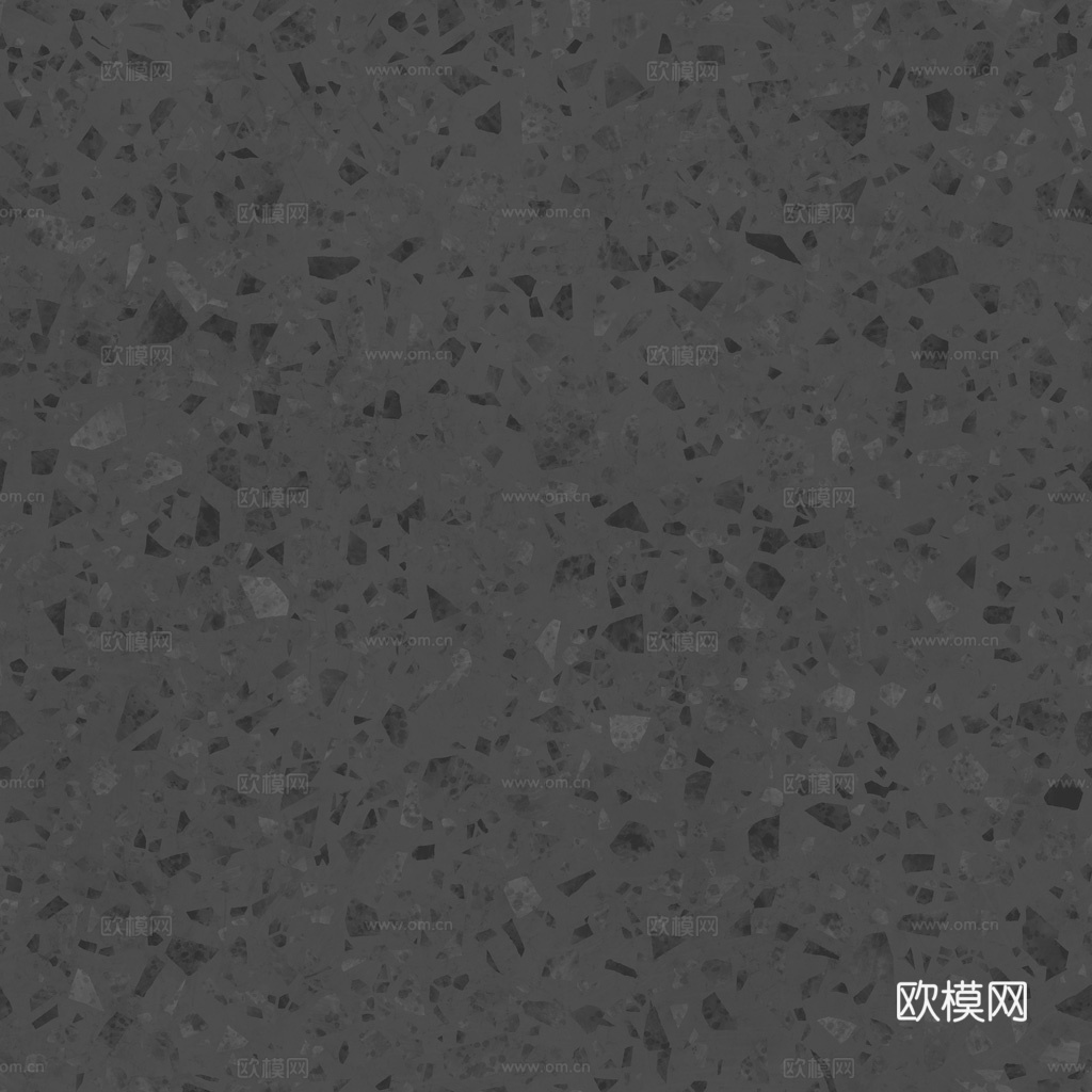 米黄色拼色水磨石 PBR材质贴图 1k