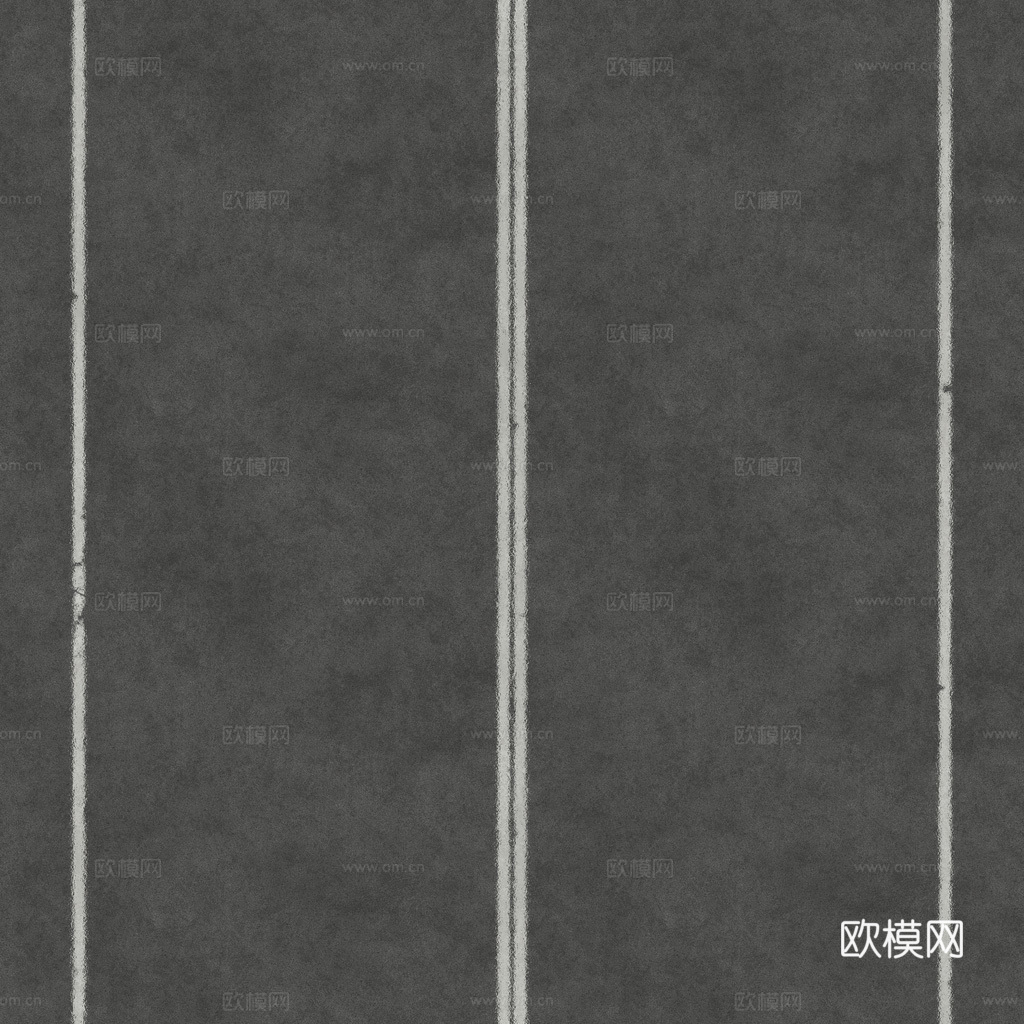 双向两车道双实线公路道路沥青路 PBR材质贴图 1k