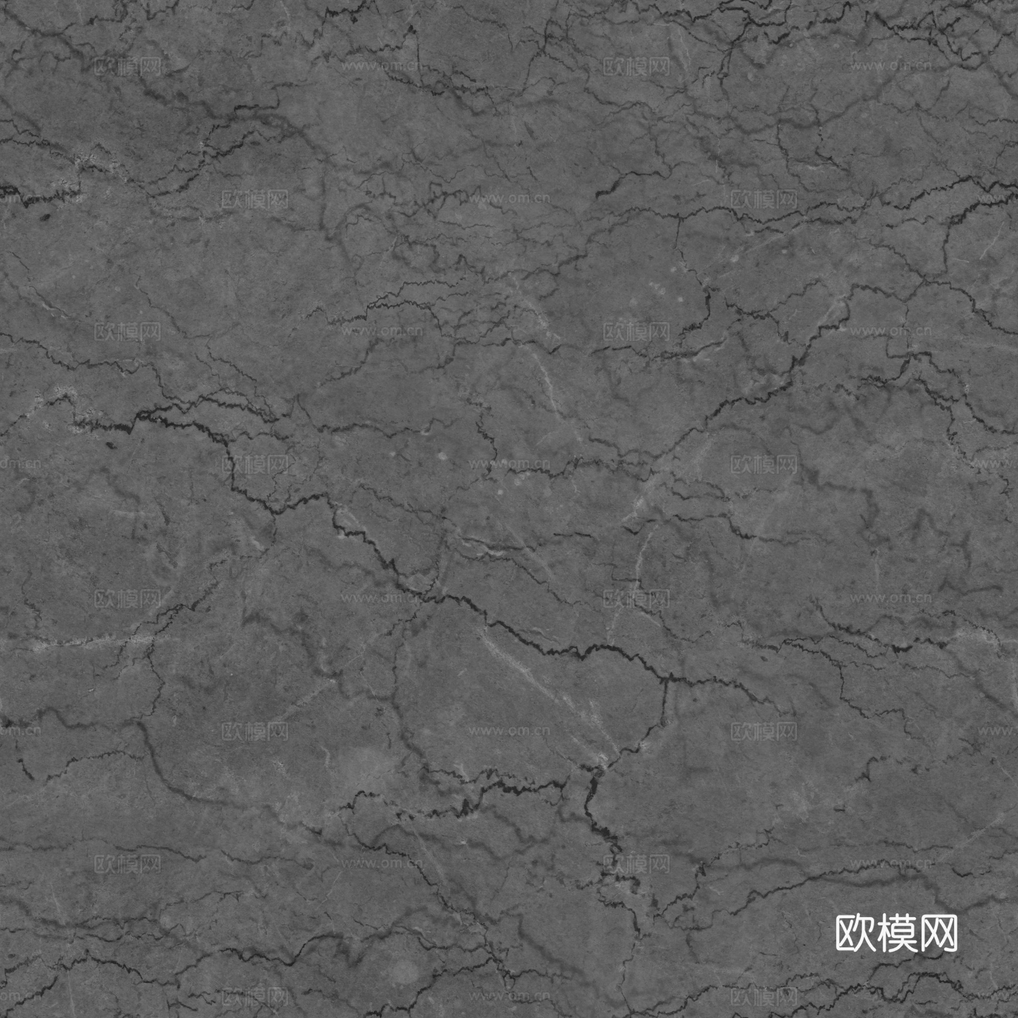 无缝米白色大理石 PBR材质贴图 2k