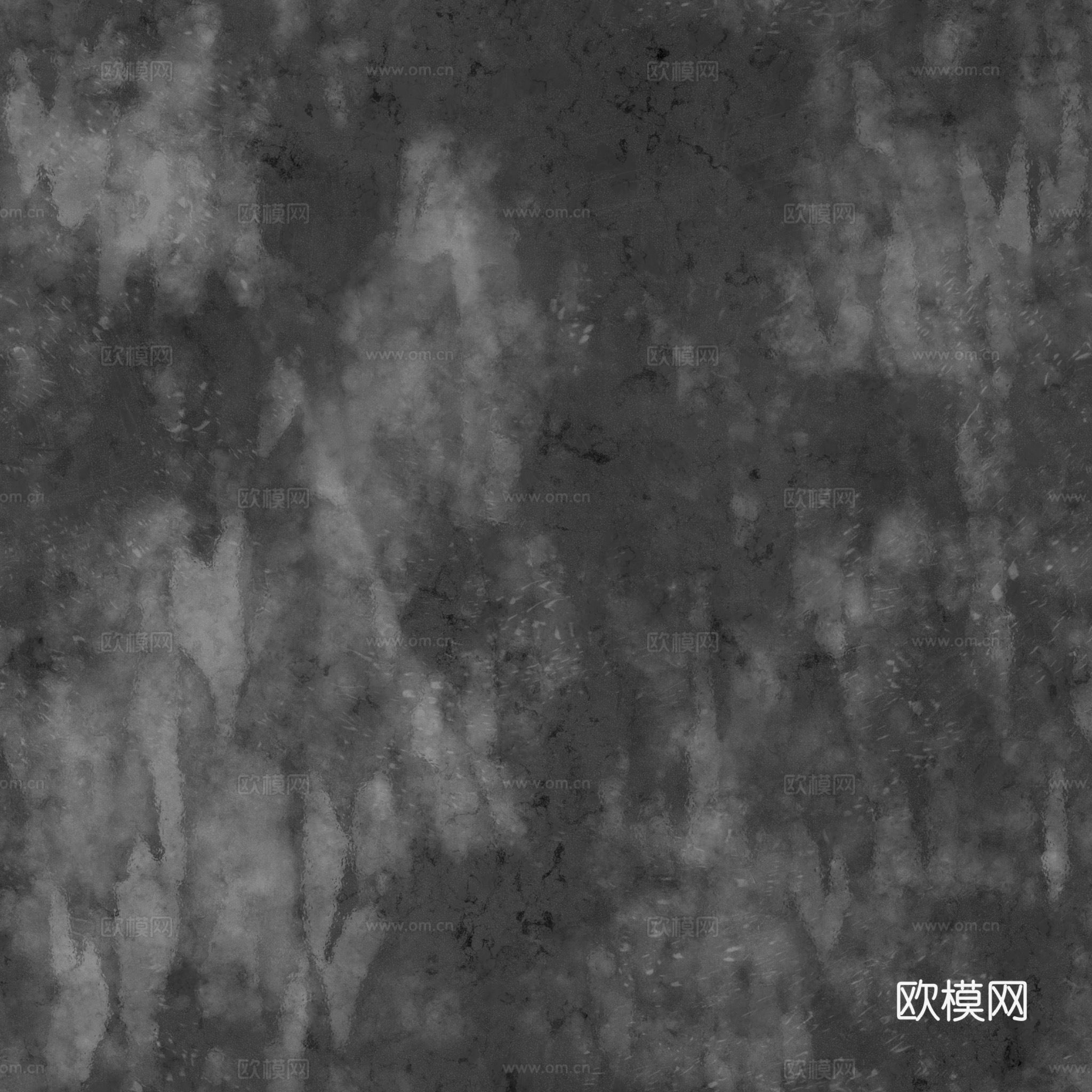 白色水磨石 PBR材质贴图 2k