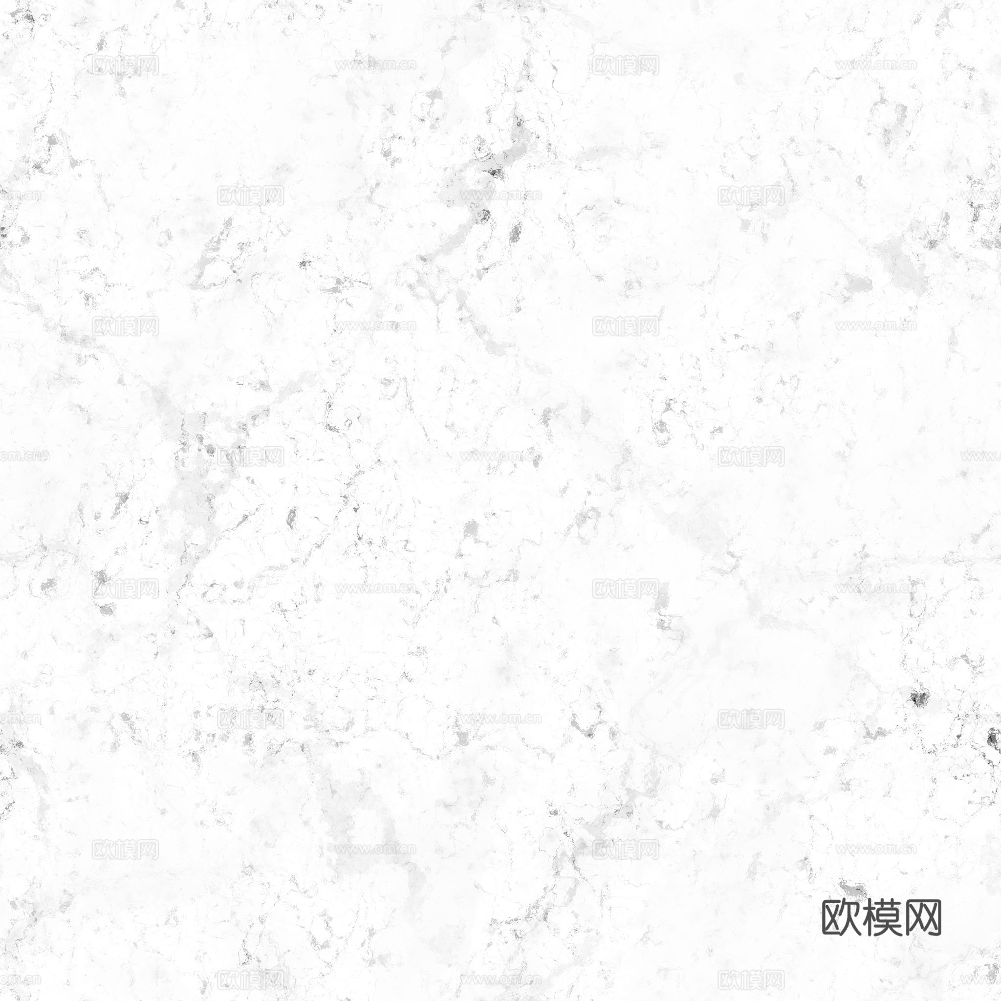 无缝黑色大理石 PBR材质贴图 2k