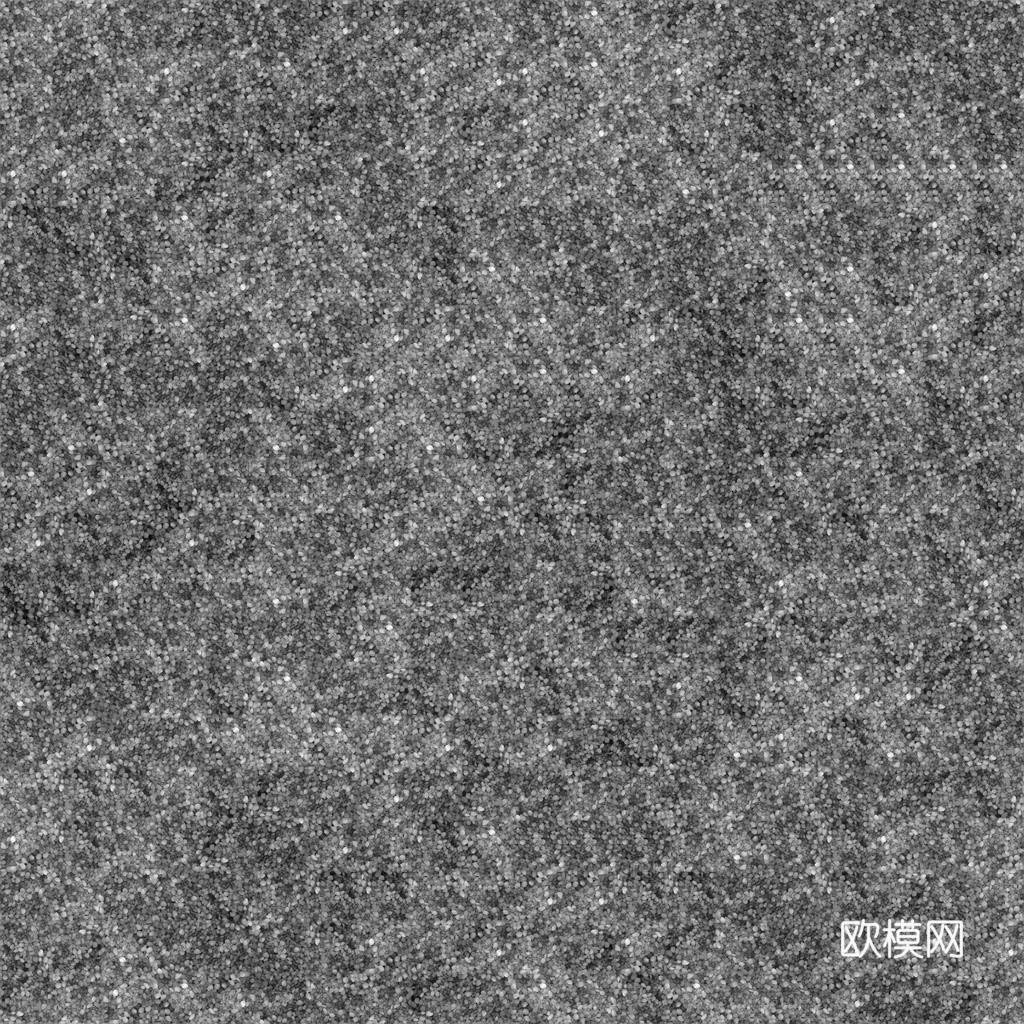 鹅卵石地面砾石地面碎石地面铺路石 PBR材质贴图 1k