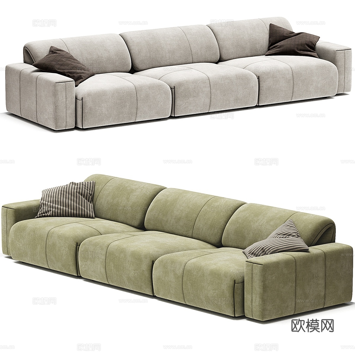 Sofa PLAY By NICOLINE3d模型下载