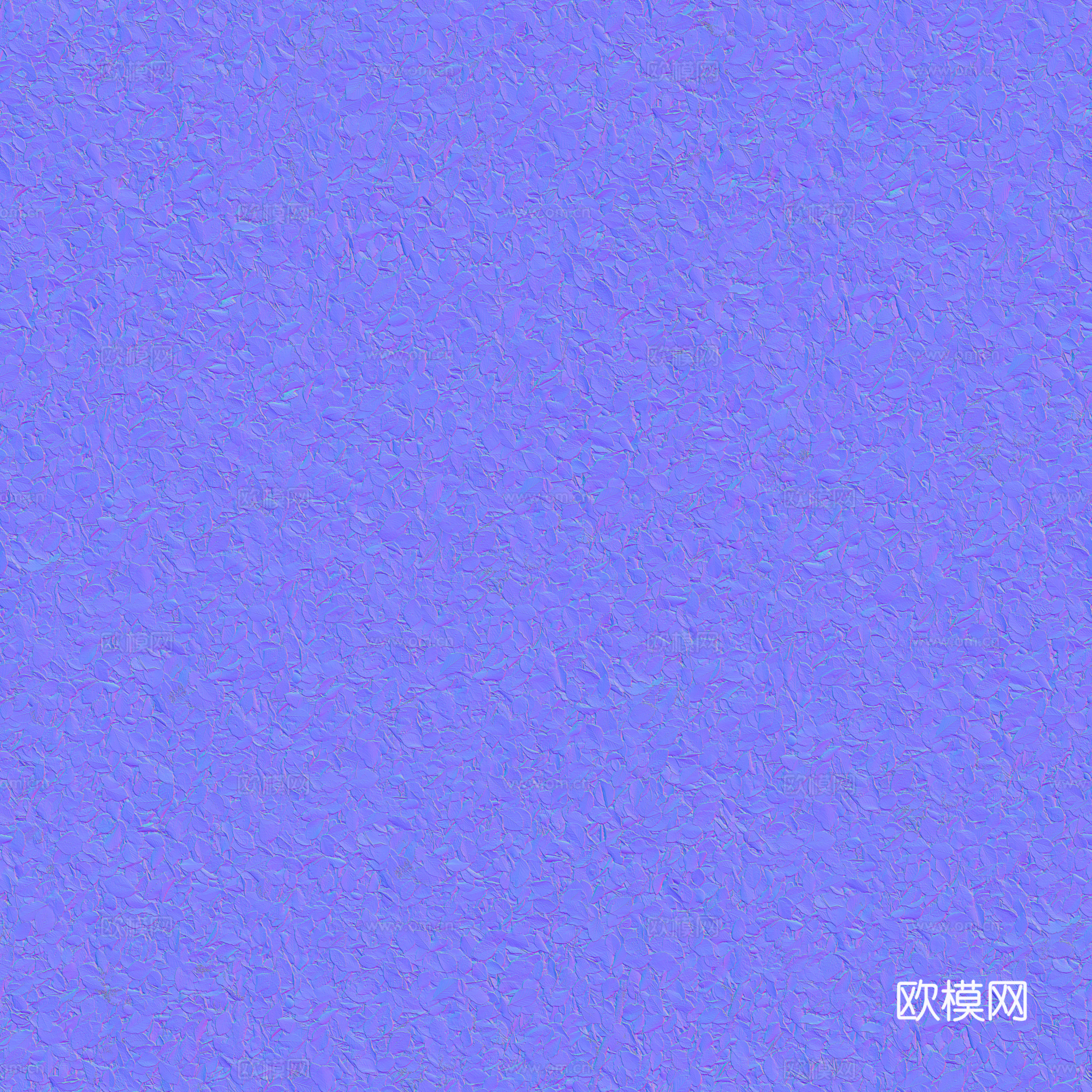 落叶泥地草地土地自然地面地表 PBR材质贴图 2K