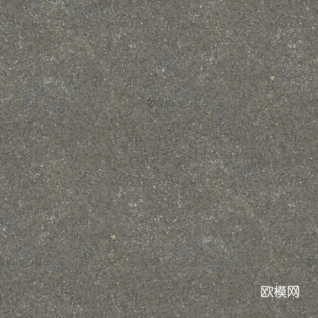 砾石地面碎石地面鹅卵石地面铺路石地面 PBR材质贴图 1k