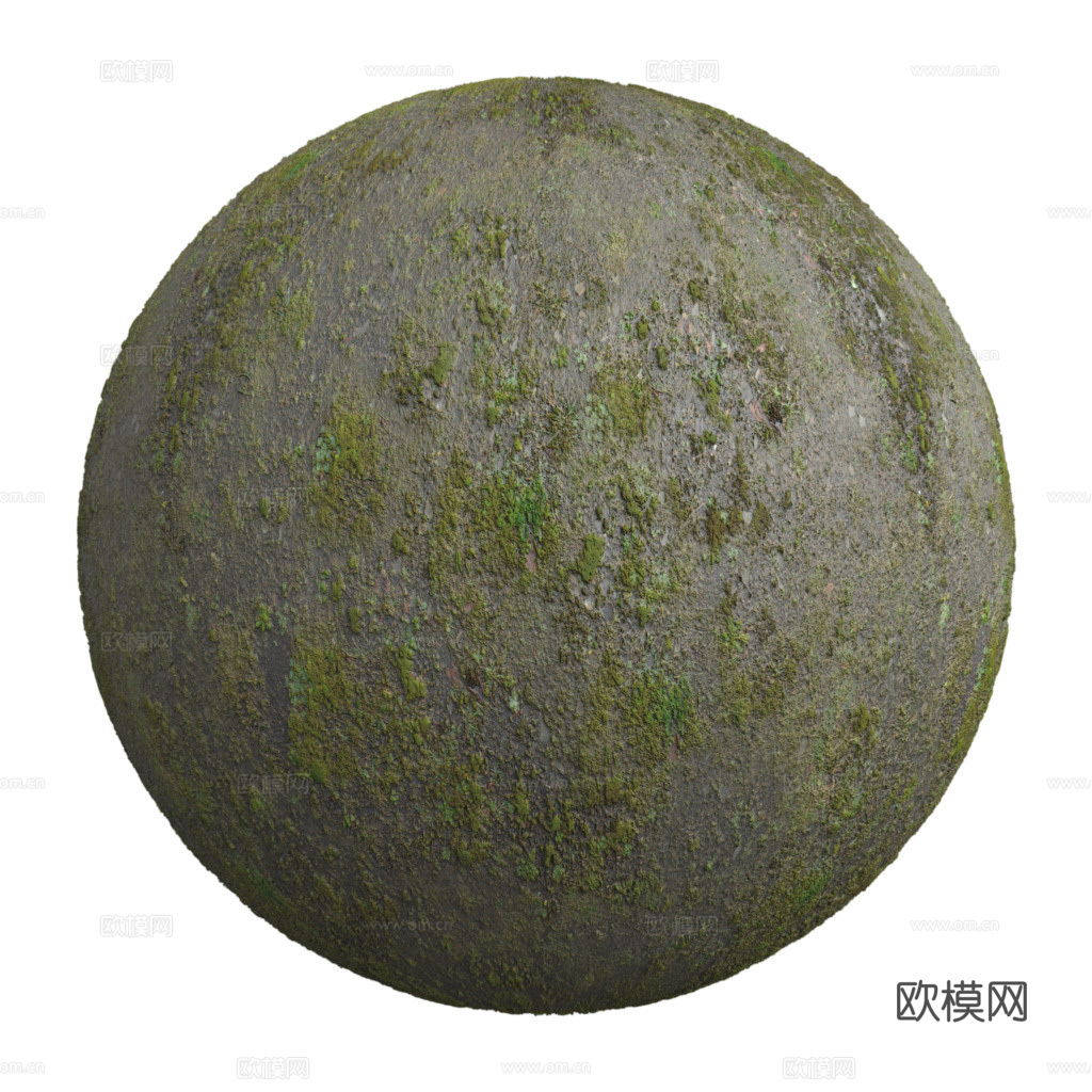 泥地草地土地 PBR材质贴图 2K