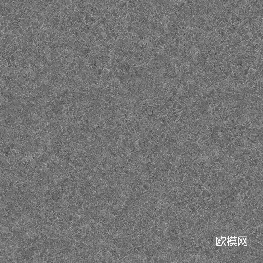 砾石地面碎石地面鹅卵石地面铺路石地面 PBR材质贴图 1k
