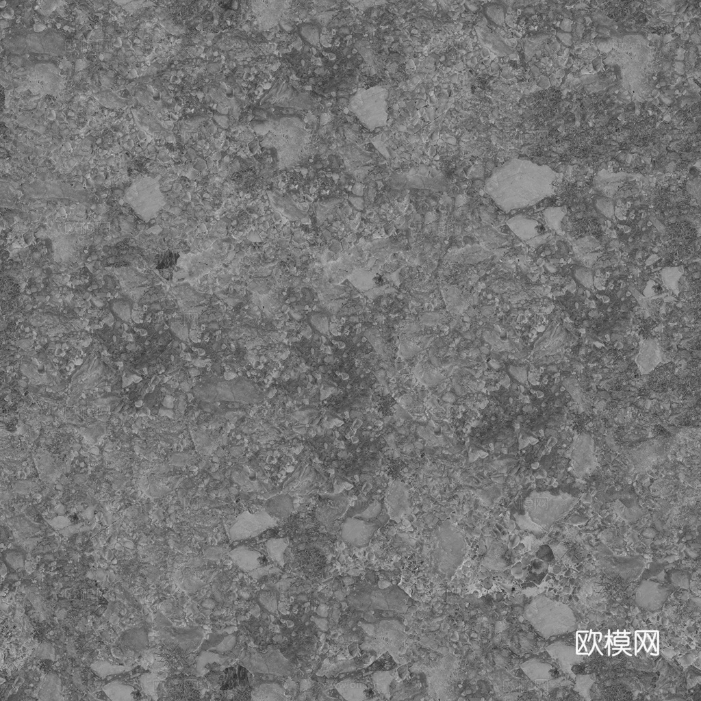 泥地草地碎石地土地自然地面地表 PBR材质贴图 1K