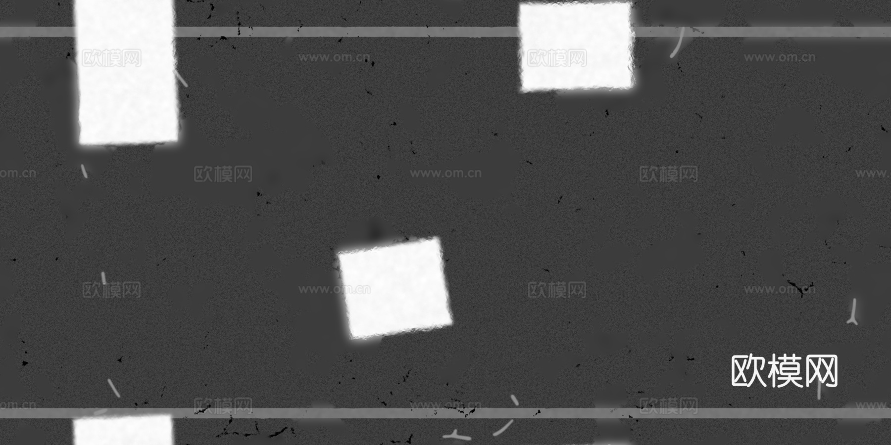 裂痕补丁单行道马路公路道路沥青路 PBR材质贴图 2k