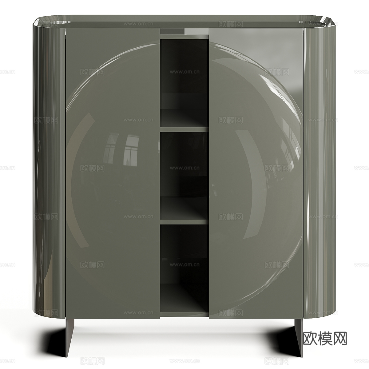 现代意式餐边柜 斗柜 装饰柜3d模型