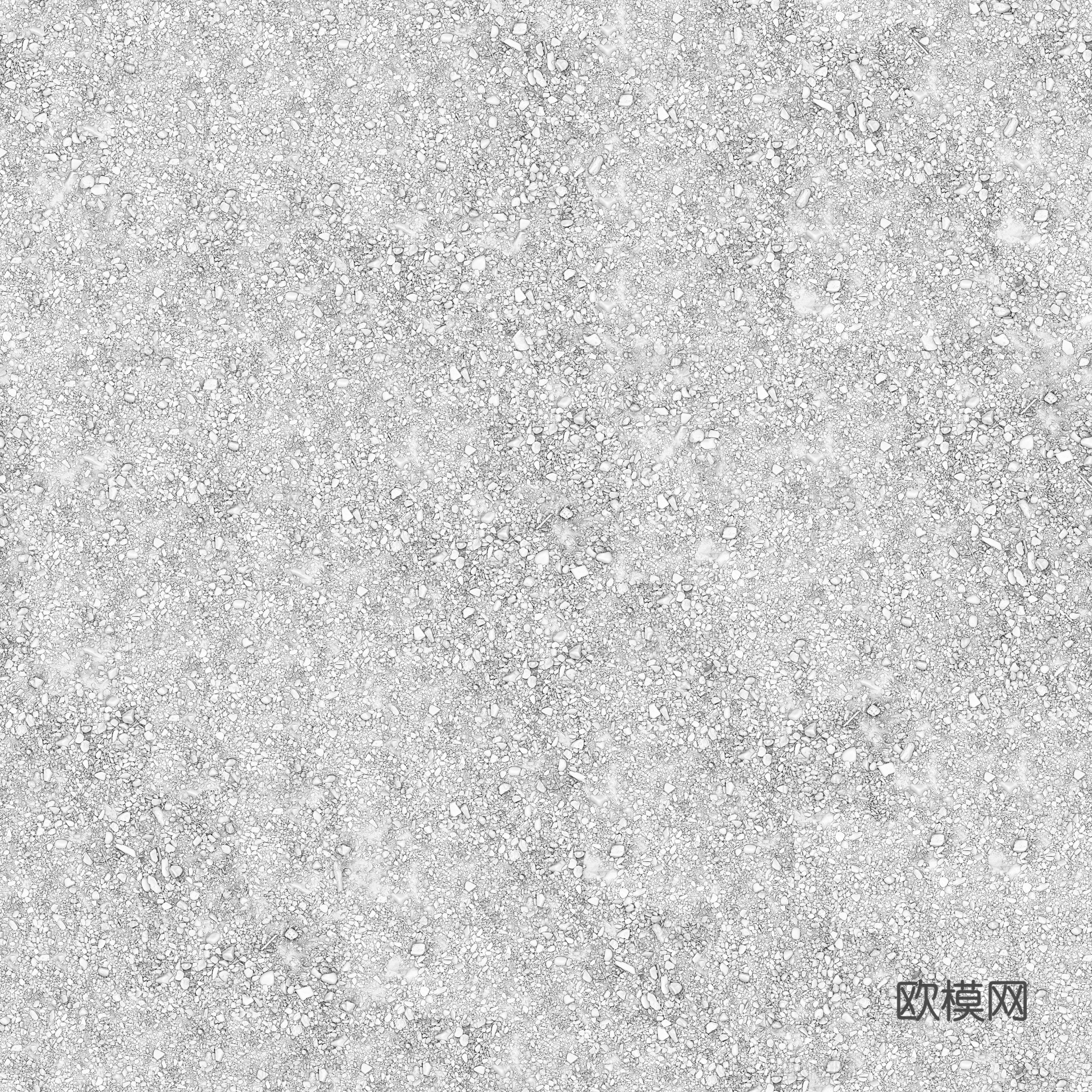 砾石地面碎石地面鹅卵石地面沙石地面 PBR材质贴图 2k