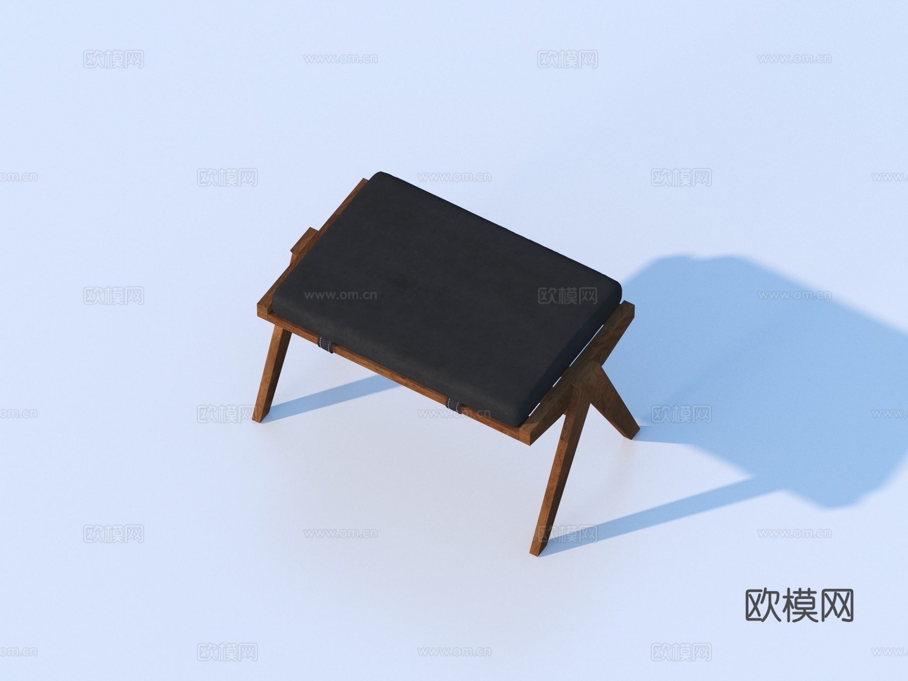 凳子 沙发凳 换鞋凳 矮凳 木凳3d模型
