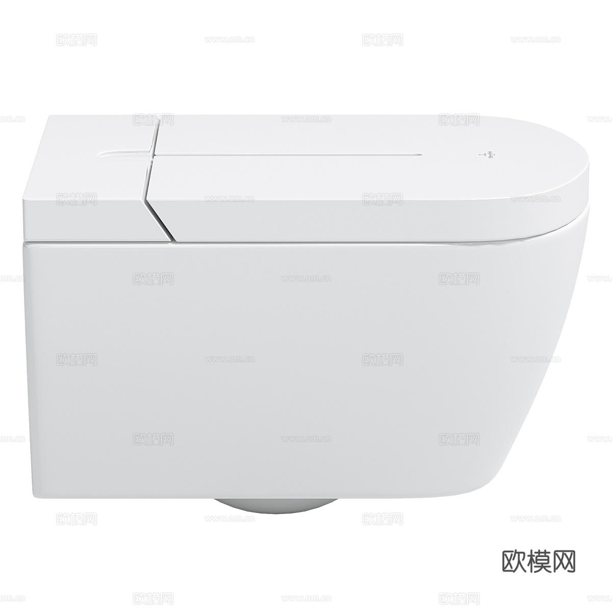 马桶 座便器3d模型下载（渲染图3）