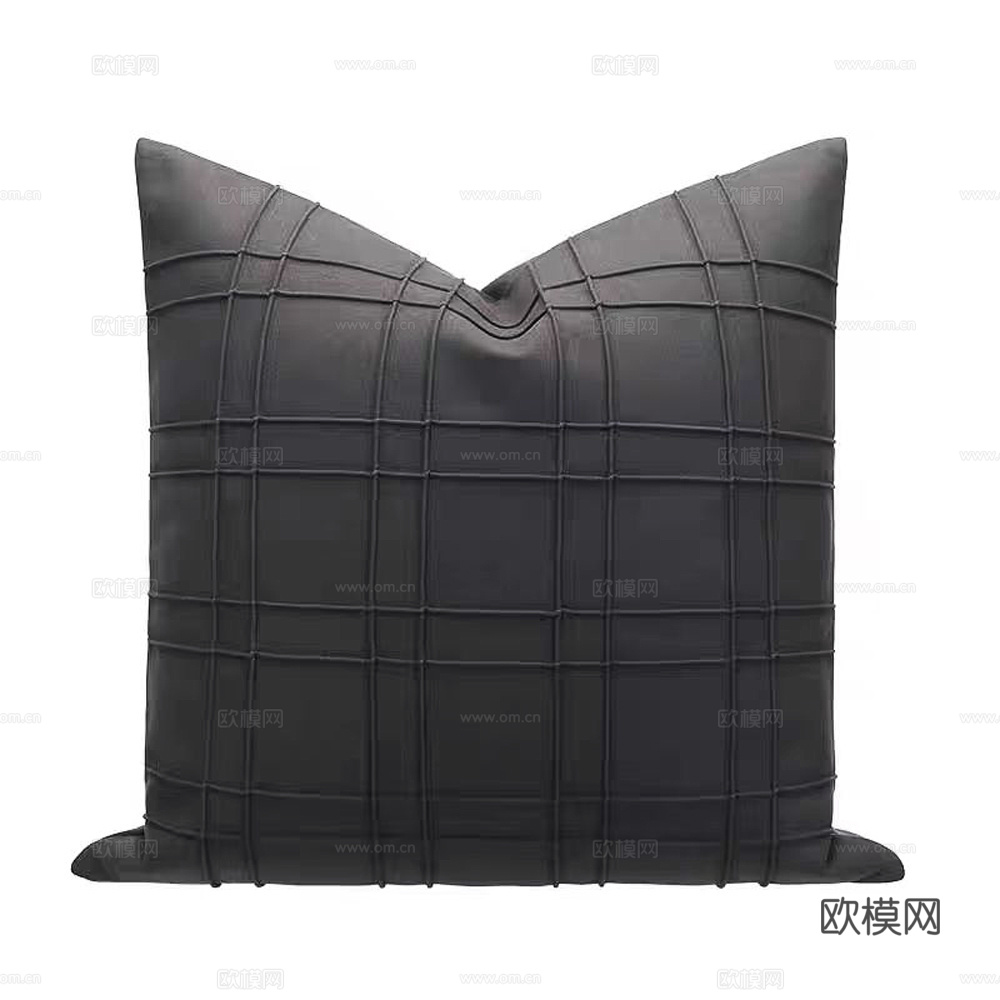 现代抱枕 枕头 皮革抱枕
