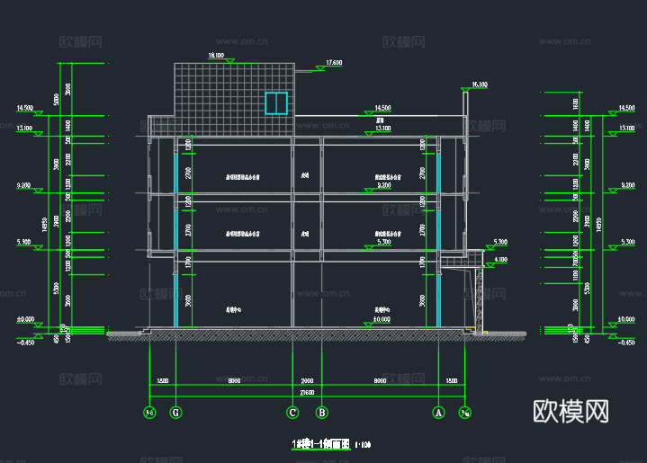 建筑类全套图纸cad施工图