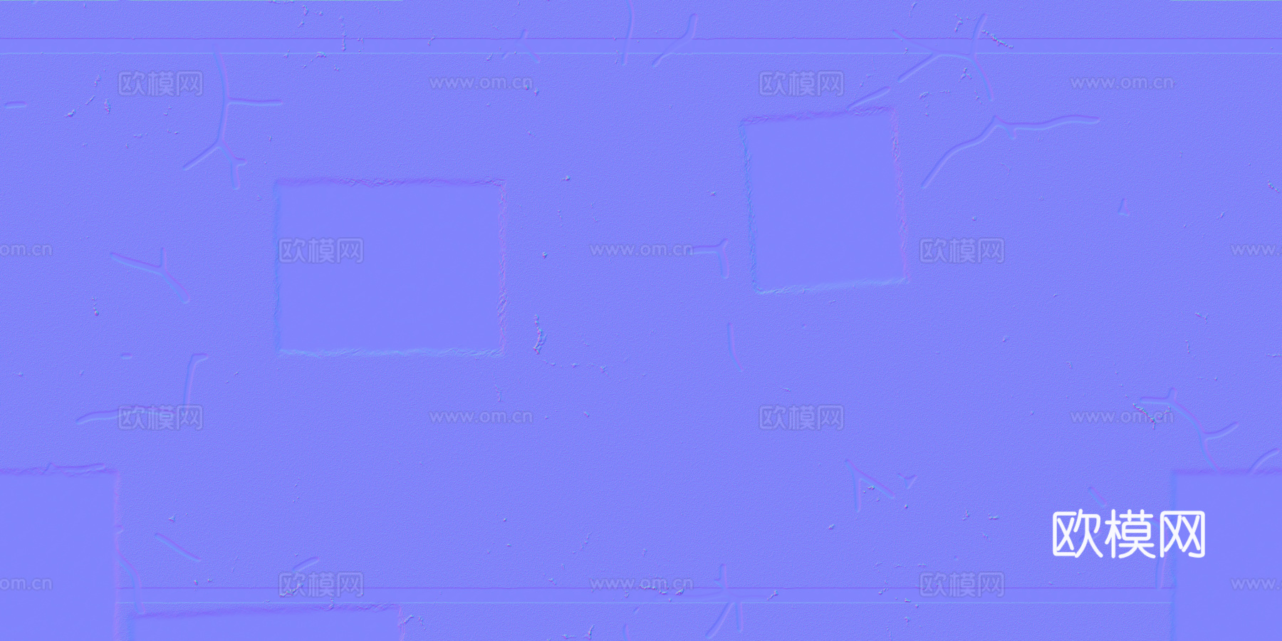 裂痕补丁单行道马路公路道路沥青路 PBR材质贴图 2k