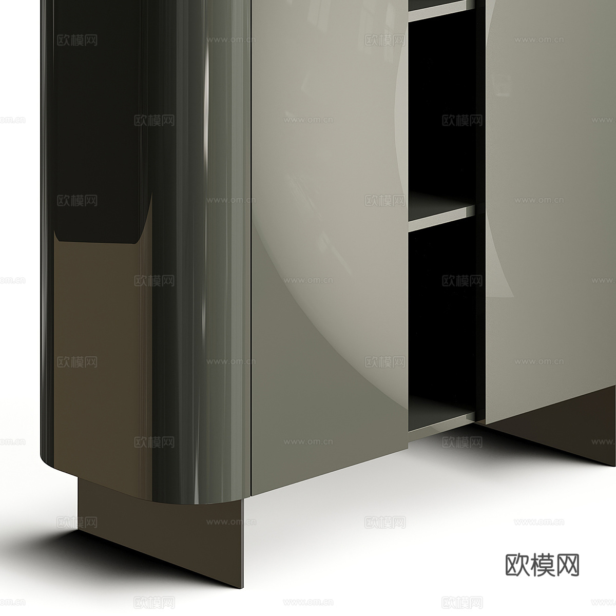 现代意式餐边柜 斗柜 装饰柜3d模型