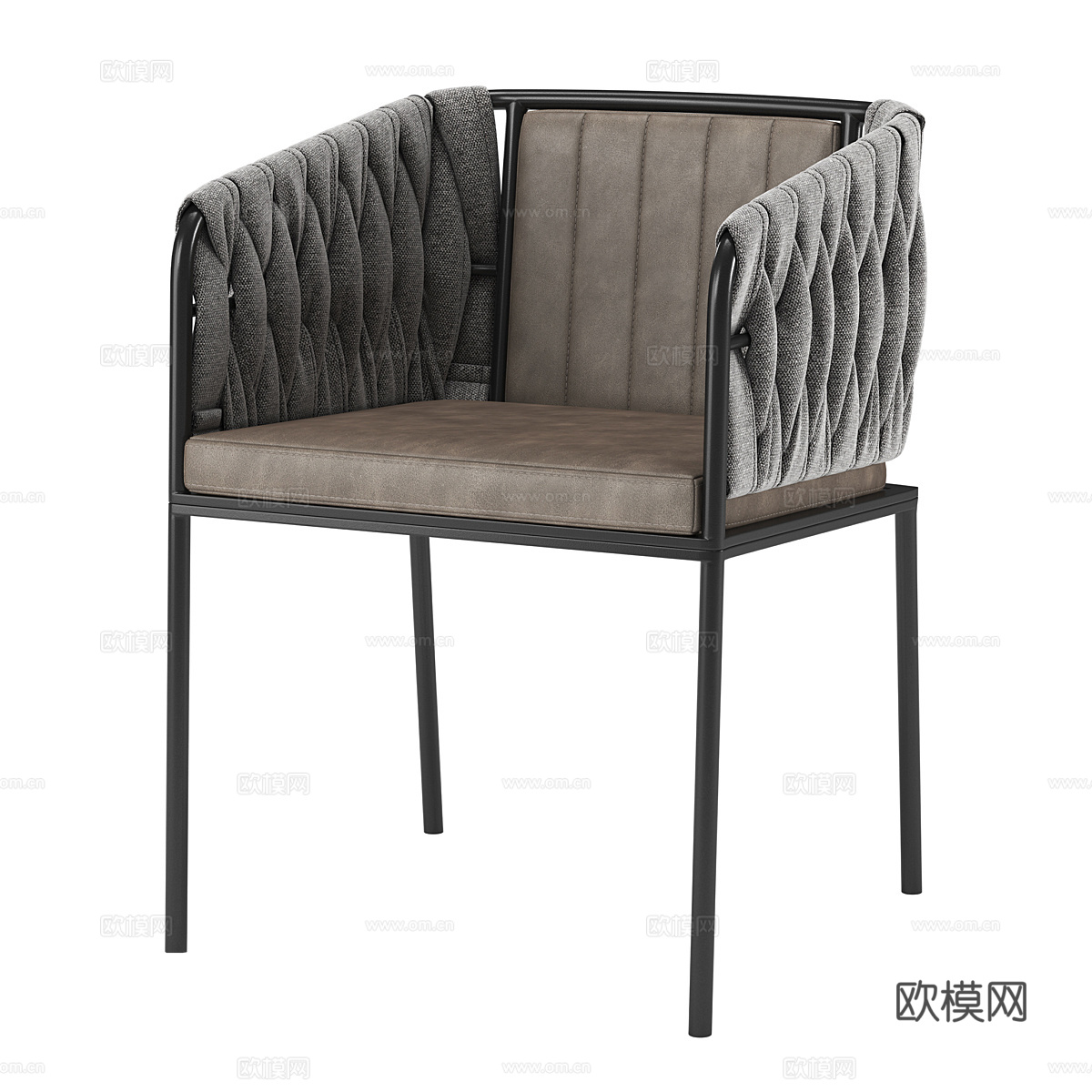 现代简约单人沙发 单人沙发 简约沙发 休闲沙发 客厅沙发3d模型下载