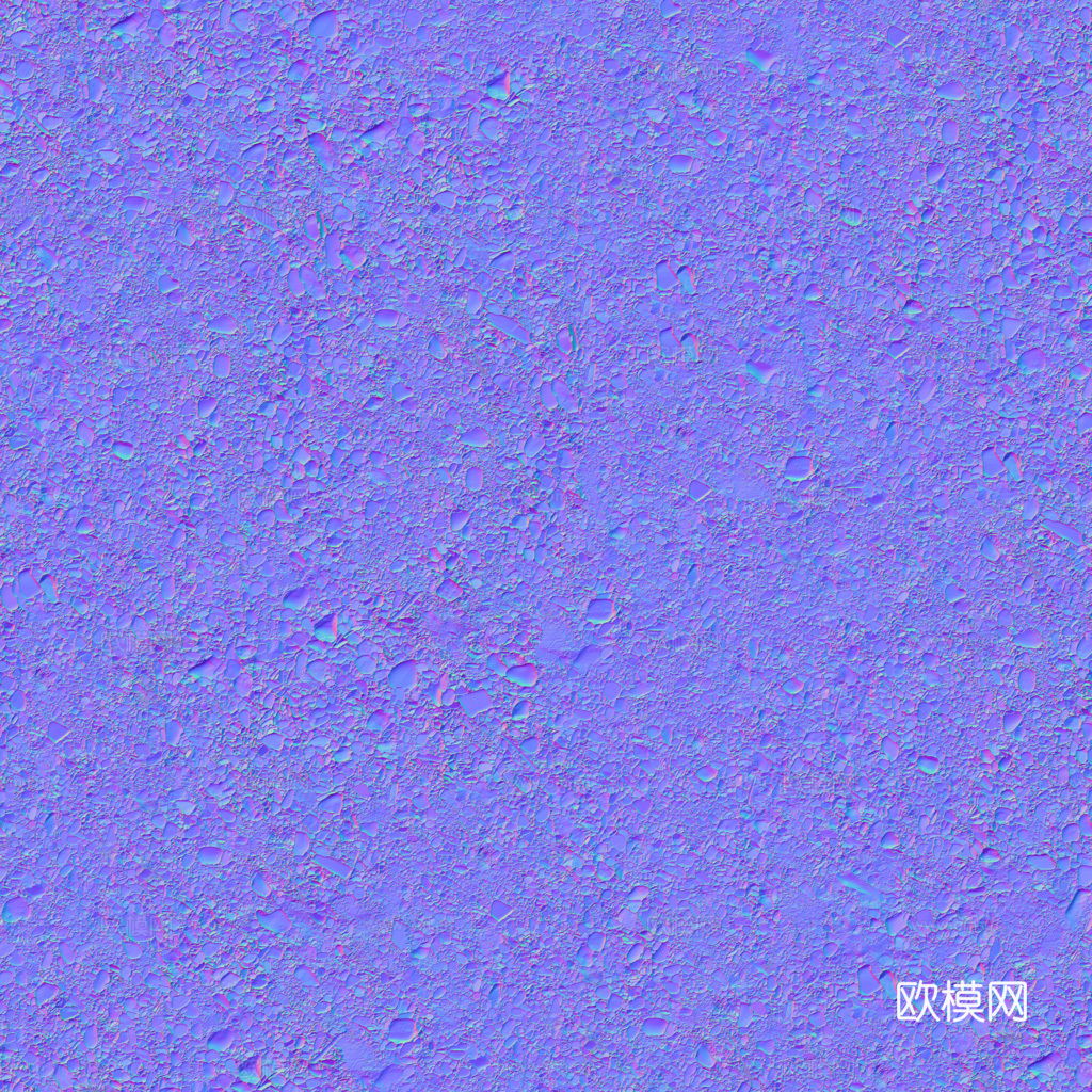 砾石地面碎石地面鹅卵石地面沙石地面 PBR材质贴图 1k