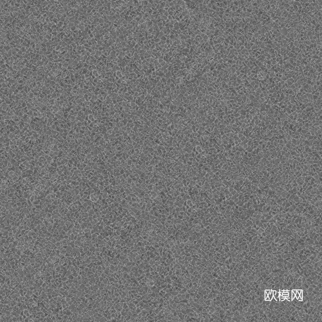 鹅卵石地面砾石地面碎石地面铺路石 PBR材质贴图 1k