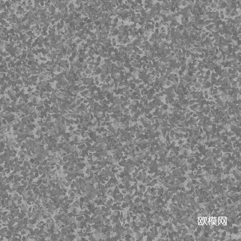 落叶泥地草地土地自然地面地表 PBR材质贴图 1K