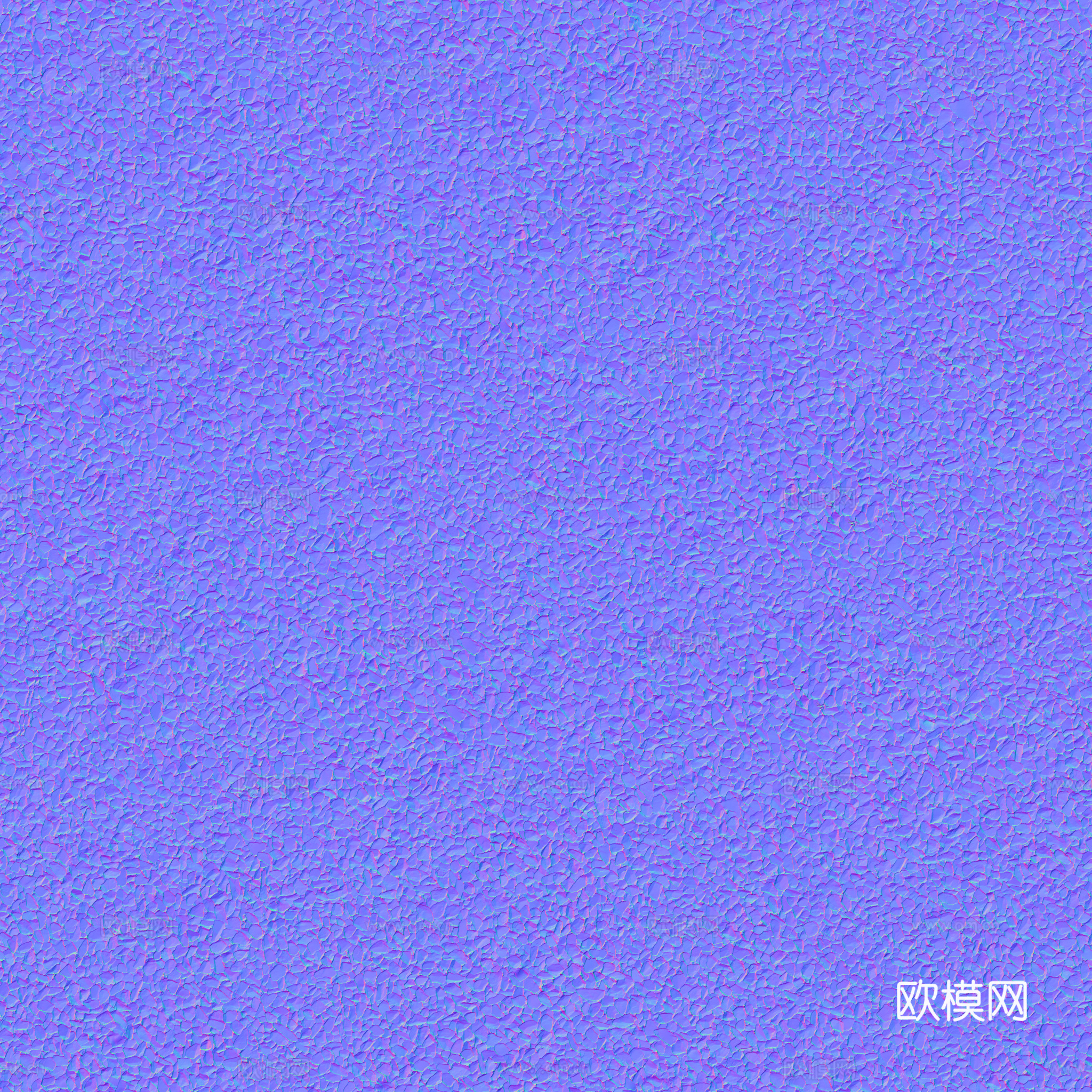 鹅卵石地面砾石地面碎石地面铺路石 PBR材质贴图 2k