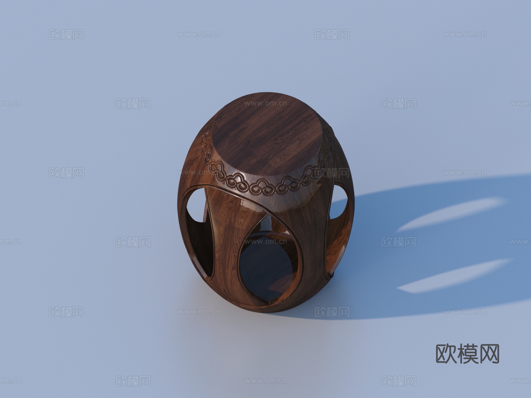 凳子 沙发凳 换鞋凳 矮凳 木凳3d模型
