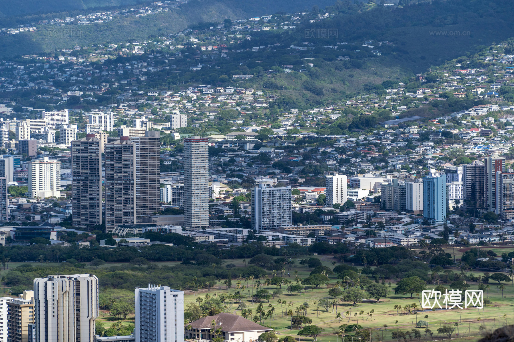 城市小区外景
