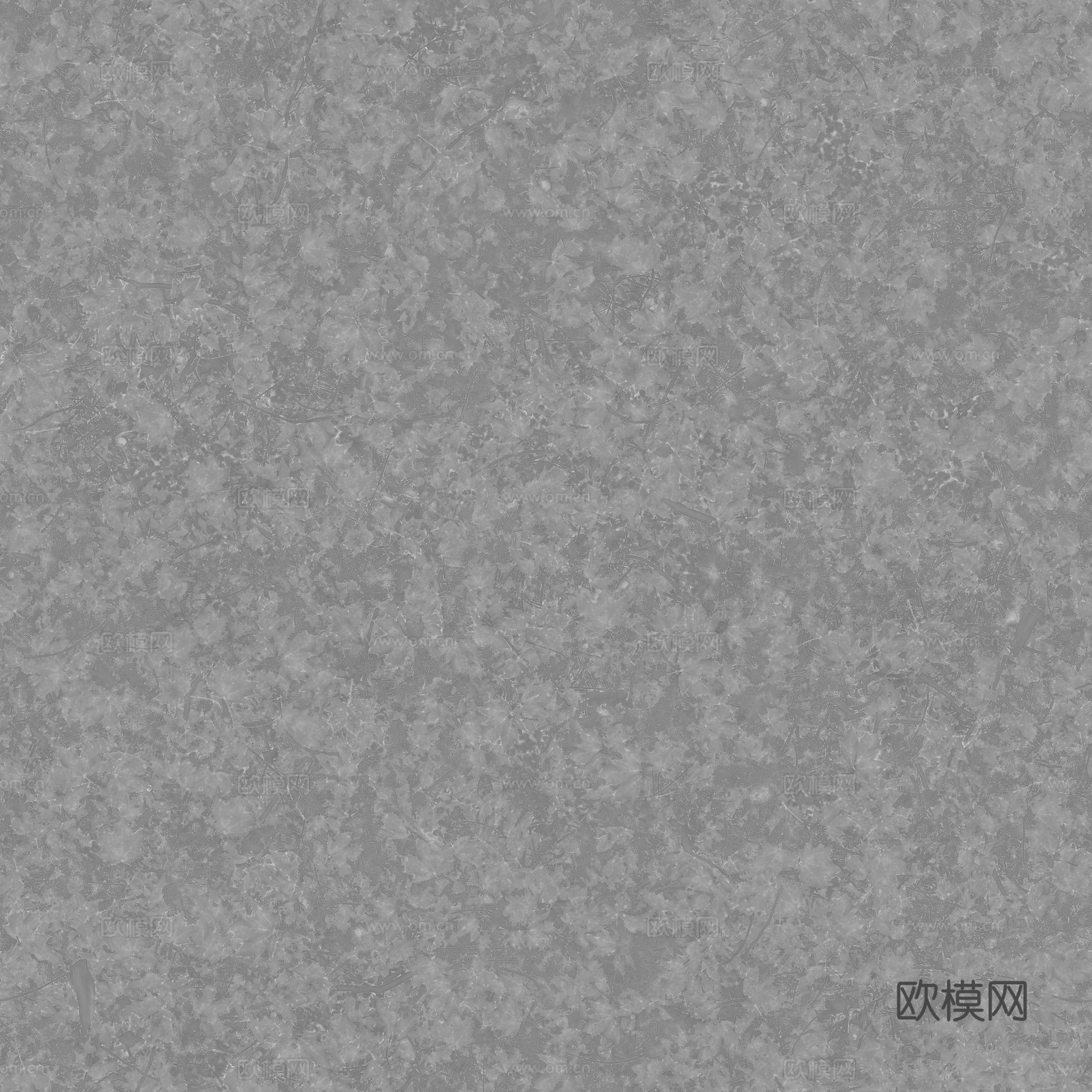 枯叶泥地草地土地自然地面地表 PBR材质贴图 2K