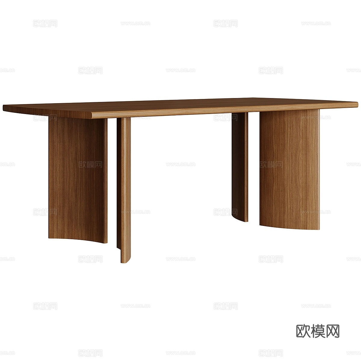 Crest 餐桌3d模型