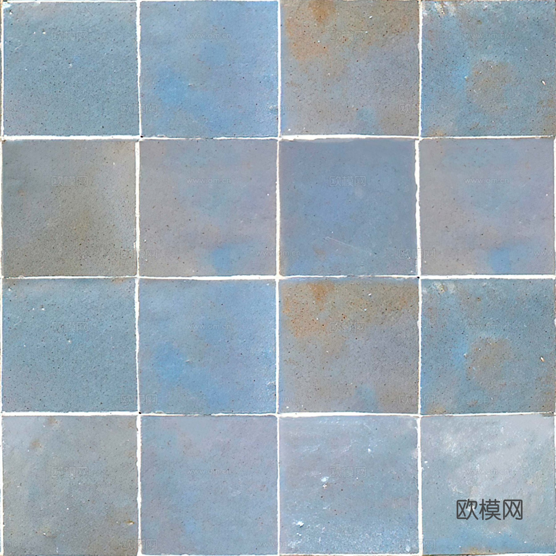 无缝摩洛哥手工瓷砖