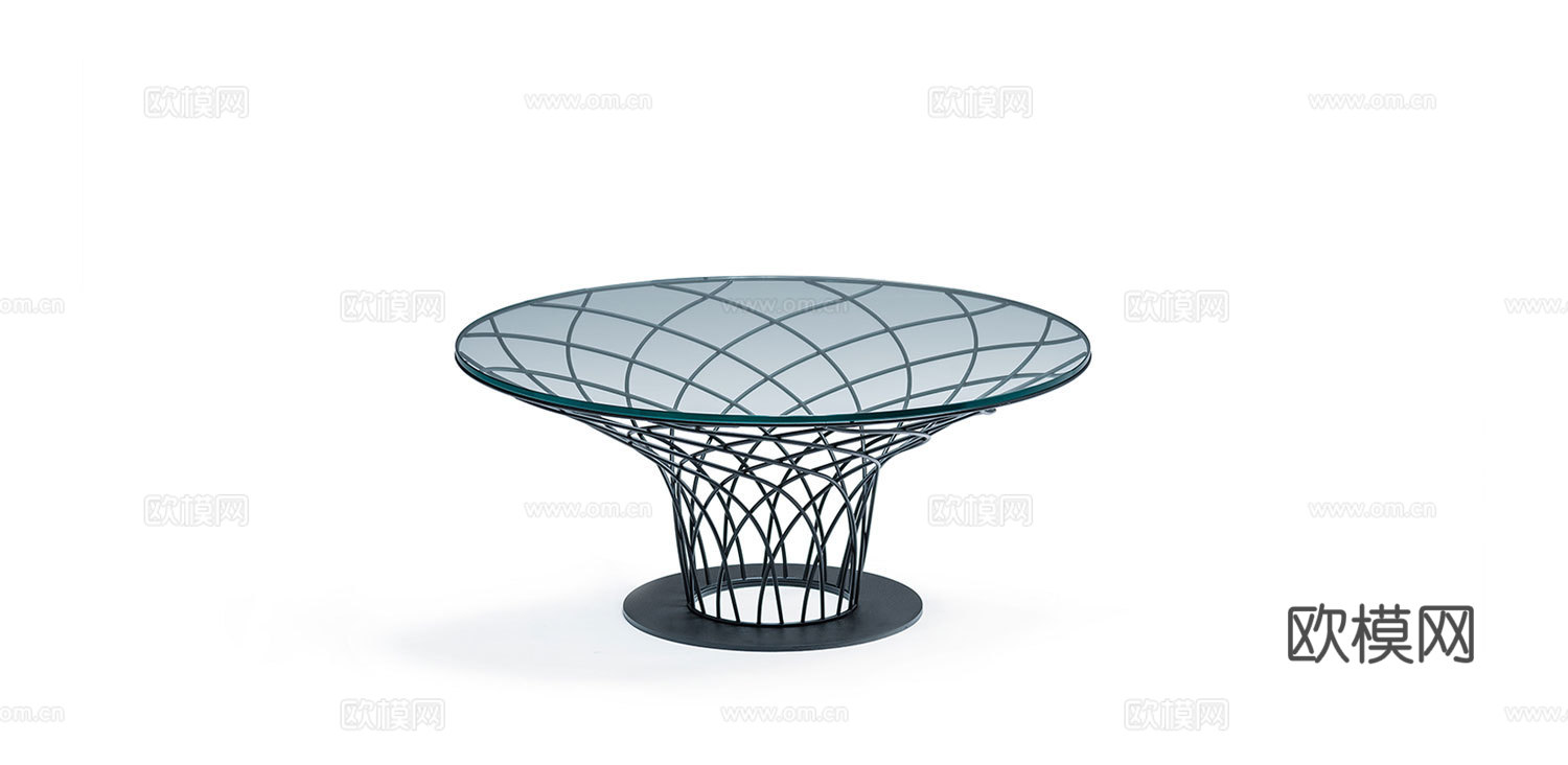 Cattelan Italia 意式圆餐桌3d模型下载