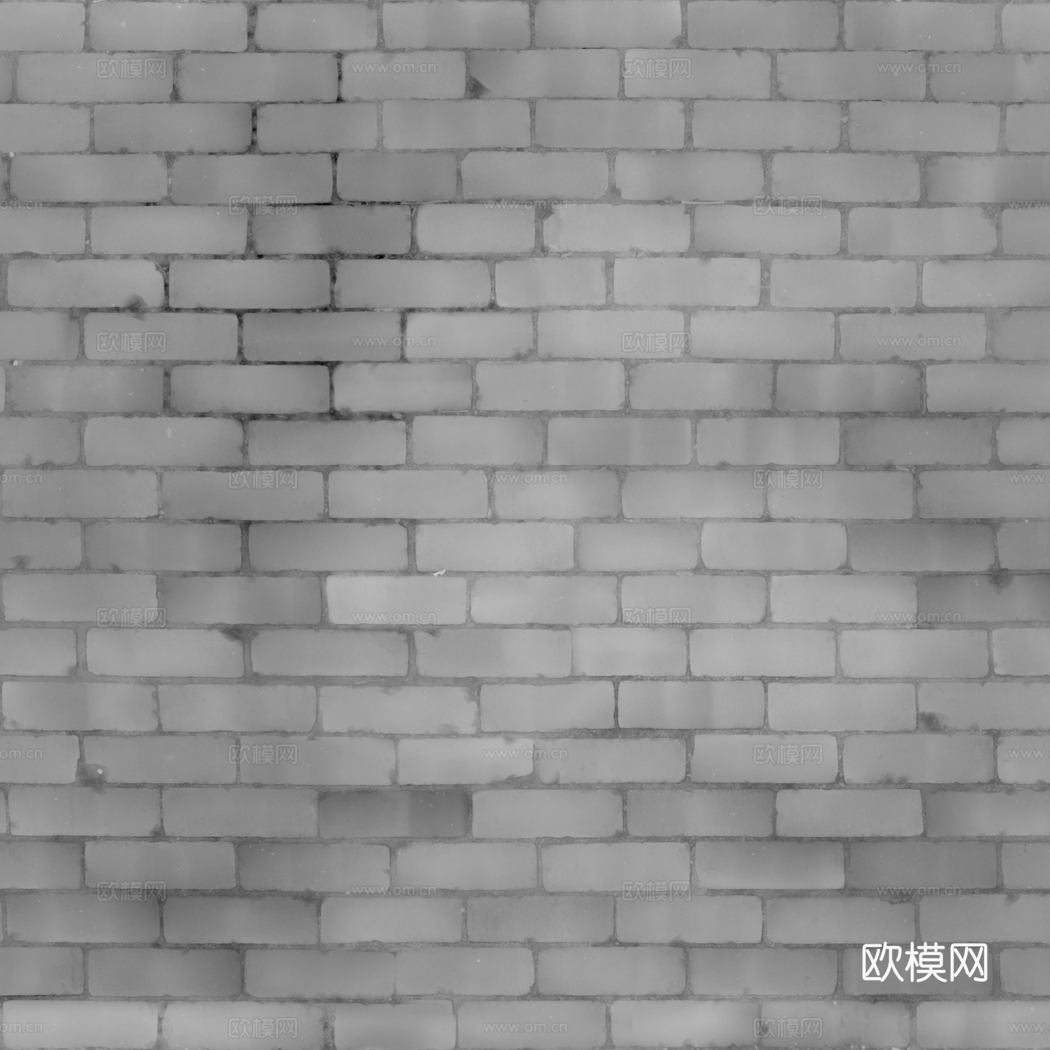 无缝老旧红砖户外砖墙砖铺路砖 PBR材质贴图 2k