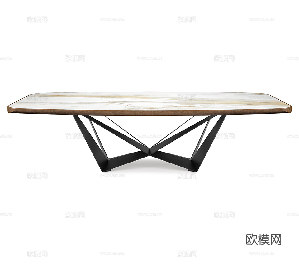 Cattelan Italia 意式餐桌3d模型下载