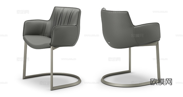Cattelan Italia 意式餐椅3d模型下载（渲染图2）