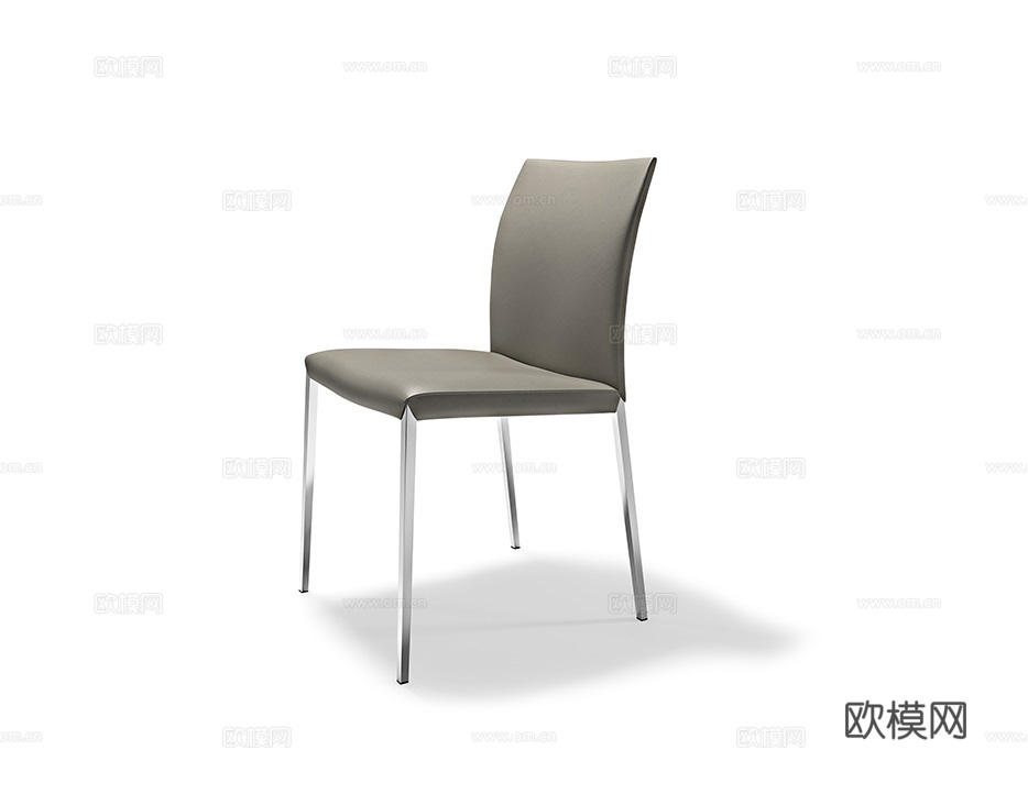 Cattelan Italia 意式餐椅3d模型下载（渲染图1）