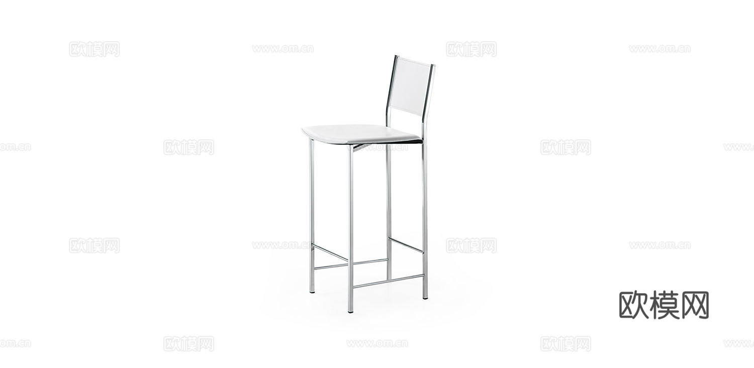 Cattelan Italia 意式吧椅3d模型下载（渲染图3）