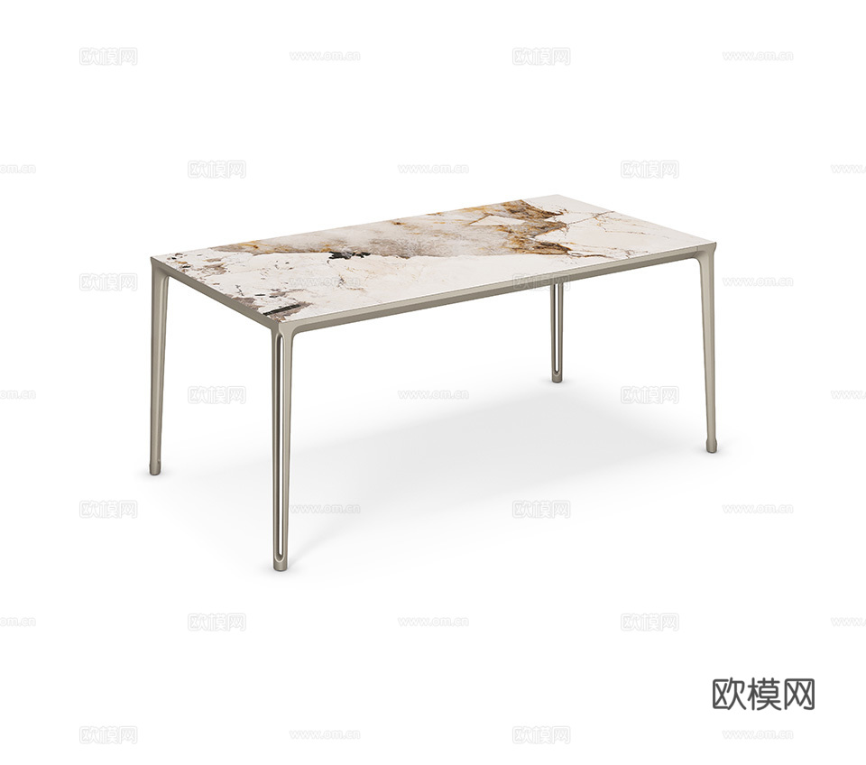 Cattelan Italia 意式餐桌3d模型下载