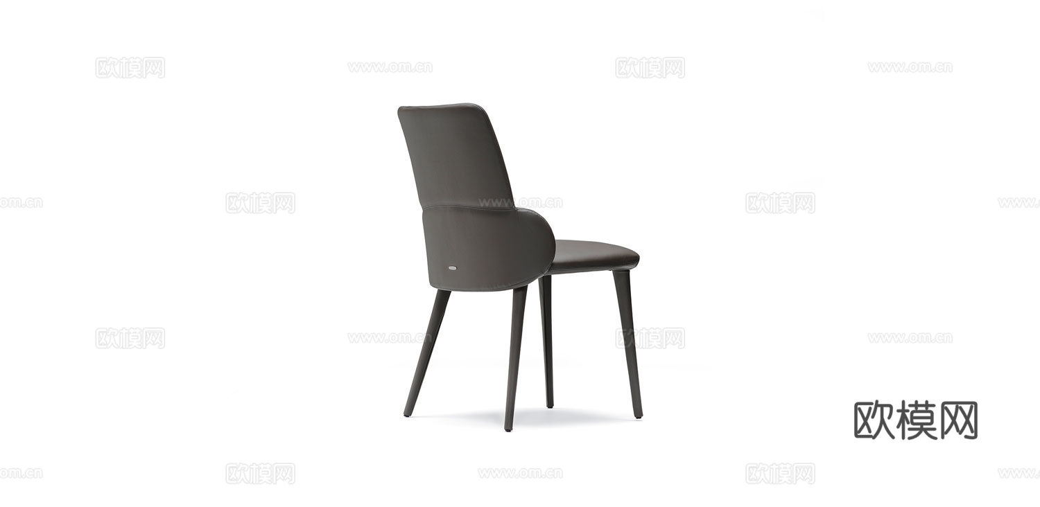 Cattelan Italia 意式餐椅3d模型下载（渲染图2）