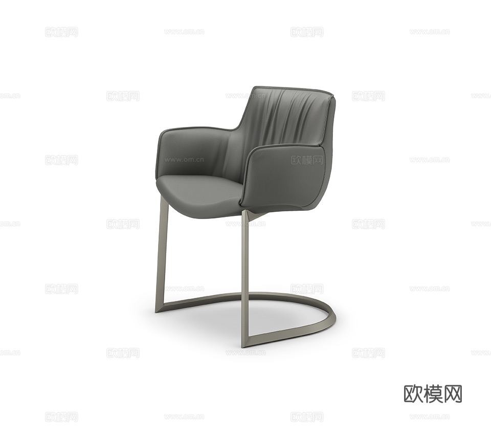 Cattelan Italia 意式餐椅3d模型下载（渲染图1）