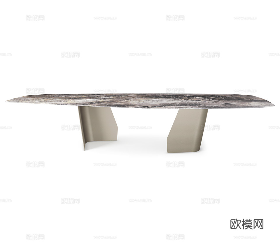 Cattelan Italia 意式餐桌3d模型下载