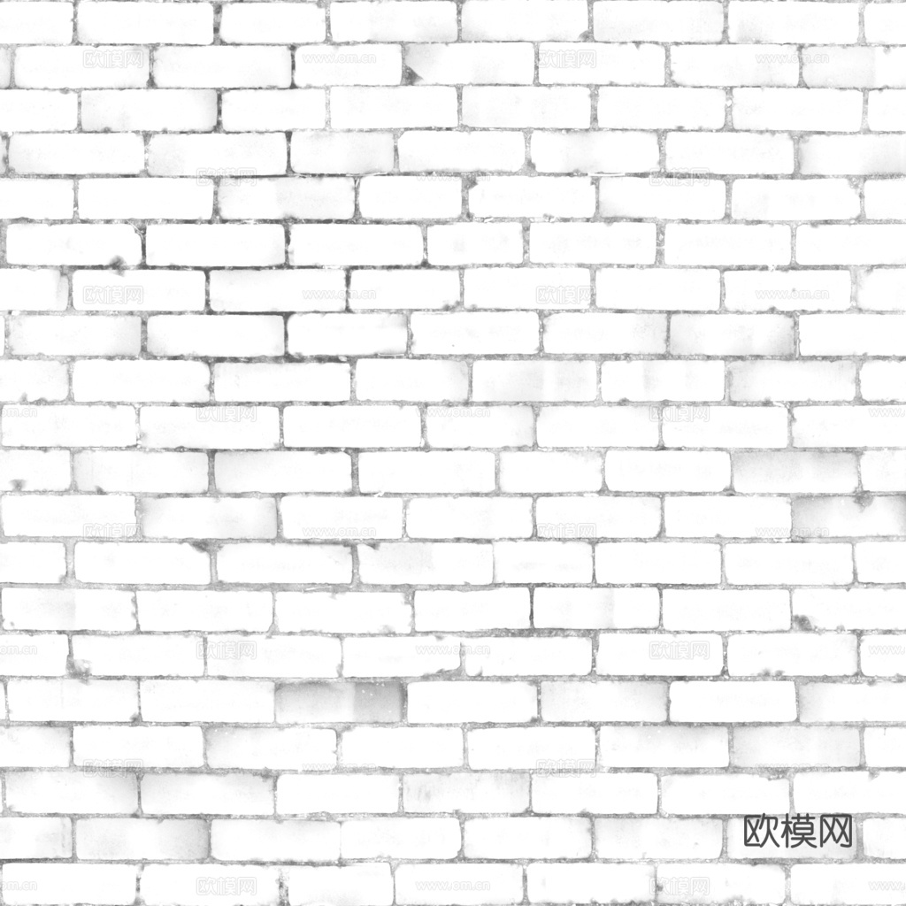 无缝老旧红砖户外砖墙砖铺路砖 PBR材质贴图 1k