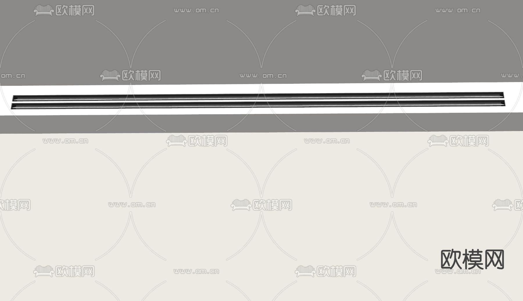 中央空调出风口su模型