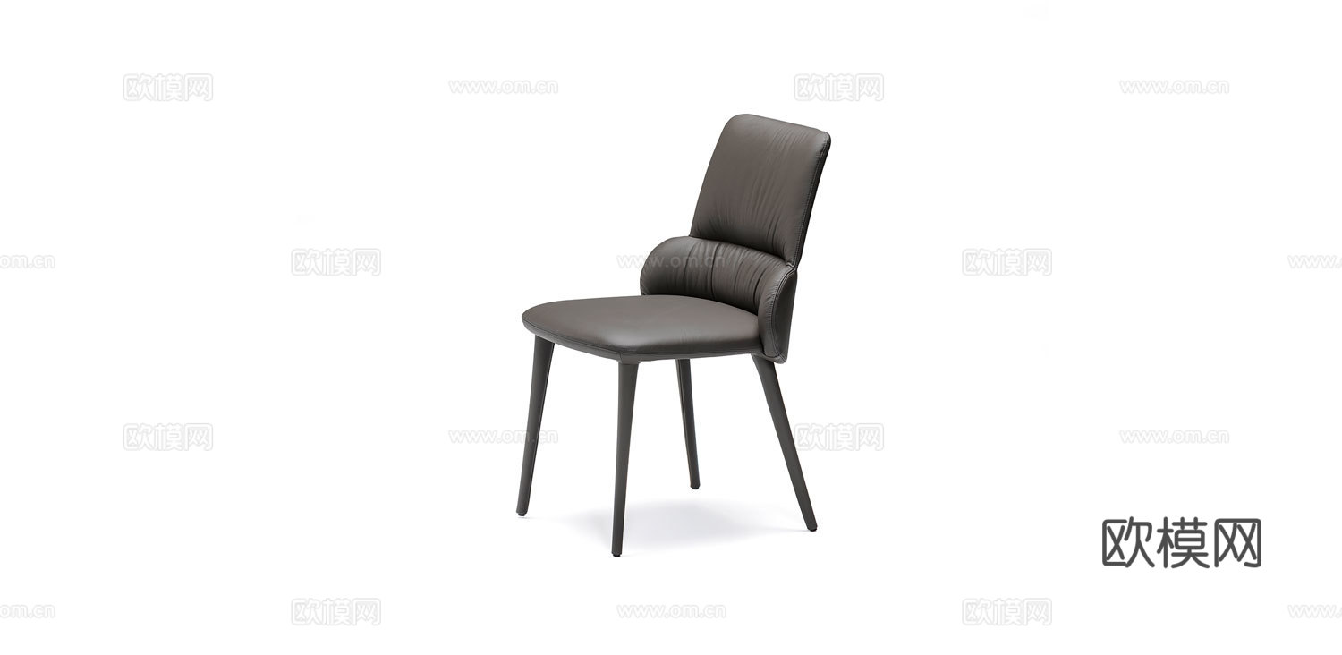 Cattelan Italia 意式餐椅3d模型下载（渲染图1）